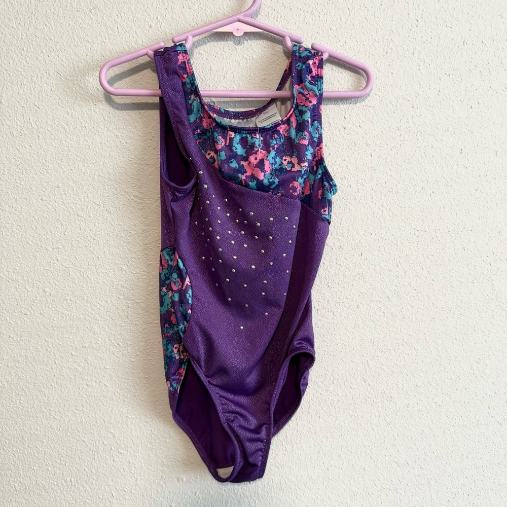 Danskin Multicolor Gymnastics Leotard